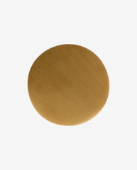 KOS knage / krog i jern - cirkel - ø4,5 cm - guld finish