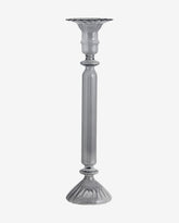 ERISKA lysestage i glas - h30 cm - transparent sort