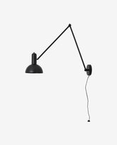 FREYA væglampe - L65 cm - sort