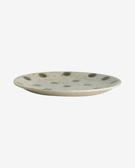 GRAINY underkop / kagetallerken - ø14 cm - sand/grøn