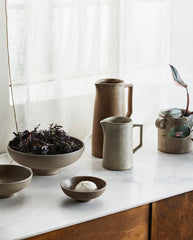 INEZ skål, L - sand
