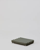 Keramik sæbeskål, S | GREEN 8 x 10 cm