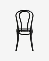 BISTRO spisebordsstol i træ - sort