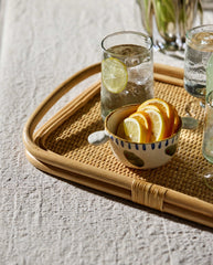 FIGUS rattan serveringsbakke - natur
