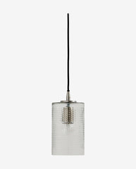 BRIGHT pendel i klar glas - h22 cm