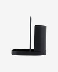 KAKI holder til opvaskebørste - 8,4x17,9 cm - sort