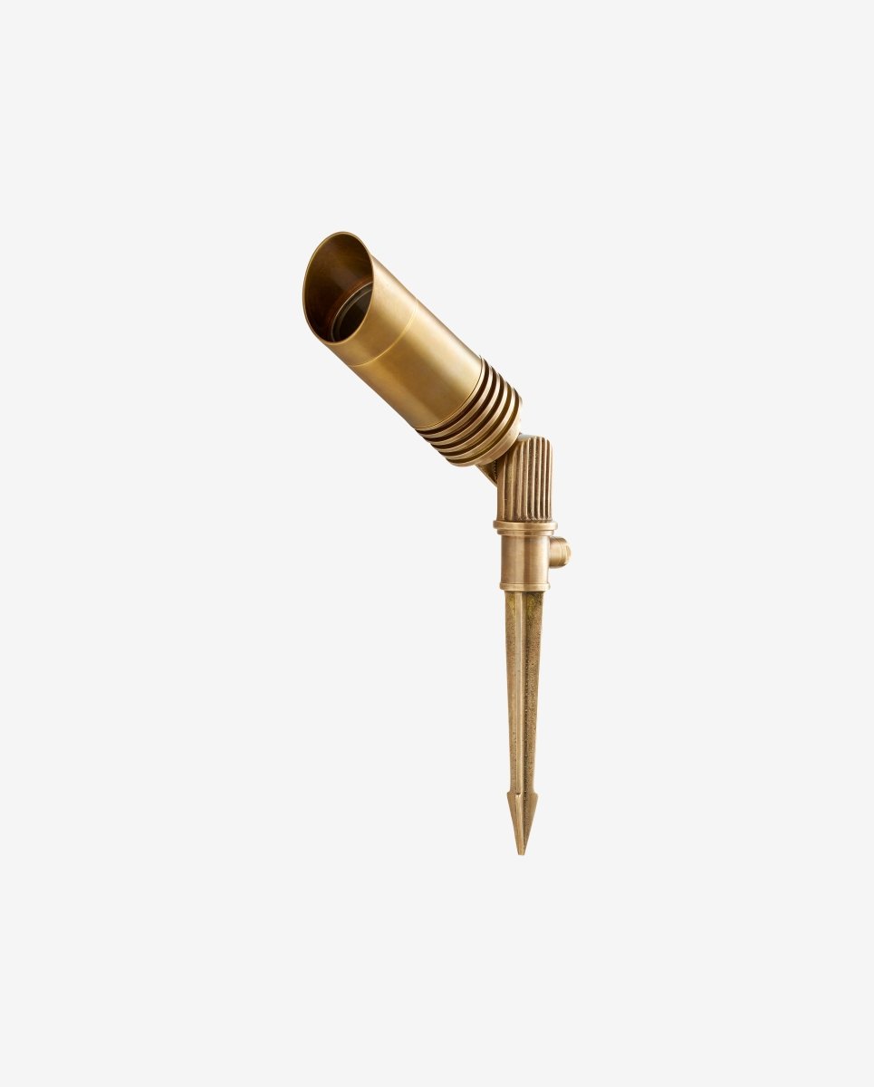 BRAGI udendørs lampe m. spyd - messing