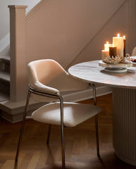 CANDLE, bloklys, 9,6x20cm - beige