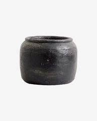 CIRA urtepotte - h18 cm - sort