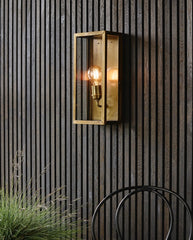 EOS væglampe / udendørslampe - h40 cm - messing finish
