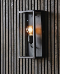 EOS væglampe / udendørslampe - h40 cm - sort