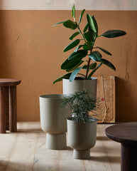 GALOA urtepotte, L - beige