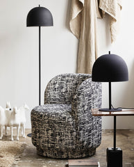 GLOW bordlampe - mat sort