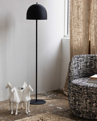 GLOW gulvlampe - h146 cm - mat sort