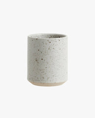 GRAINY krus i keramik uden hank, L - h10 cm - sand