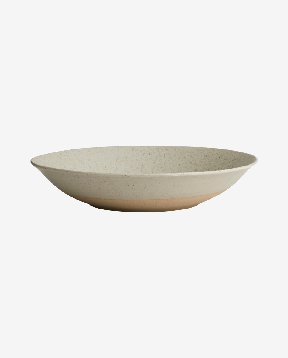 GRAINY salatskål i keramik - ø34 cm - sand