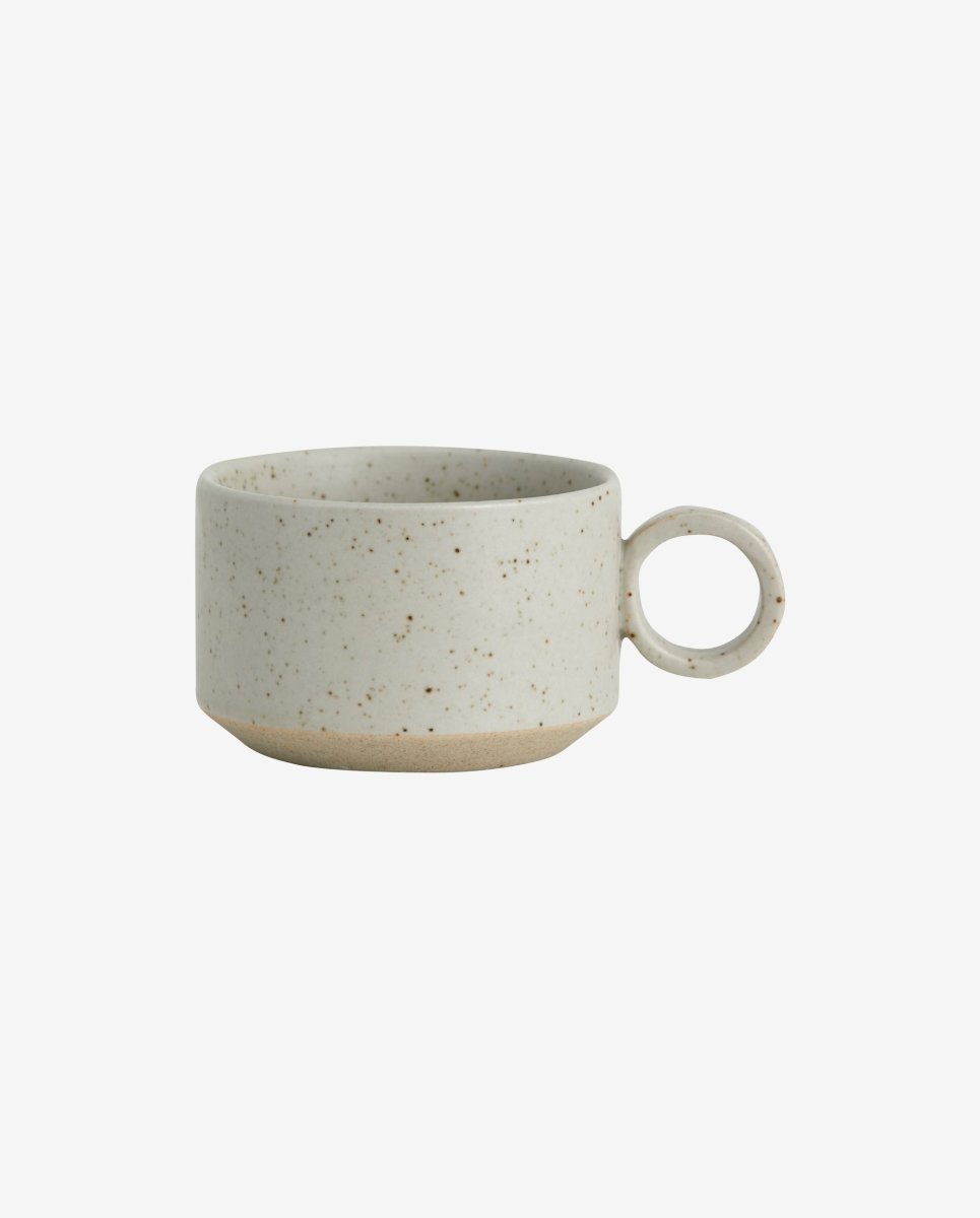 GRAINY tekop i keramik m/hank - h5,5 cm - sand