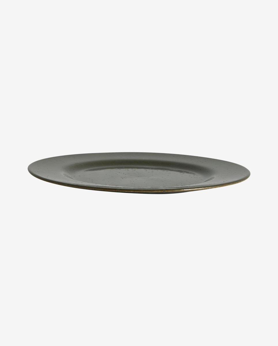 GRAWA middagstallerken - ø28,5 cm - mørk grøn