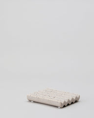 Keramik sæbeskål, S | TERRAZZO 8 x 10 cm