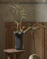 KORO vase, glas - grå