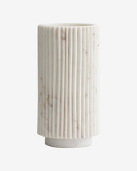 LOON vase - hvid marmor